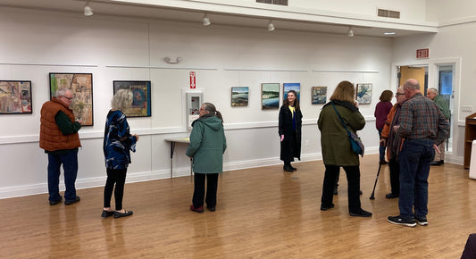 Warm Reception on a Stormy Night at Wellfleet Adult Community Center