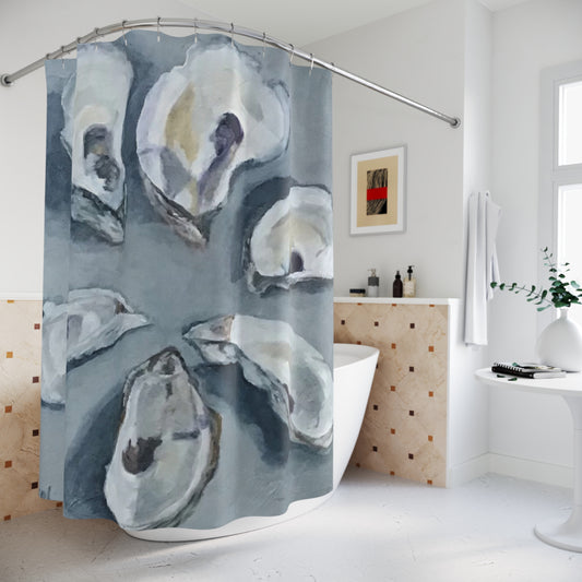 NNB - Oyster Shell Design Shower Curtain