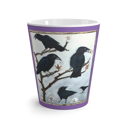 NNB - Five Crows Latte Mug